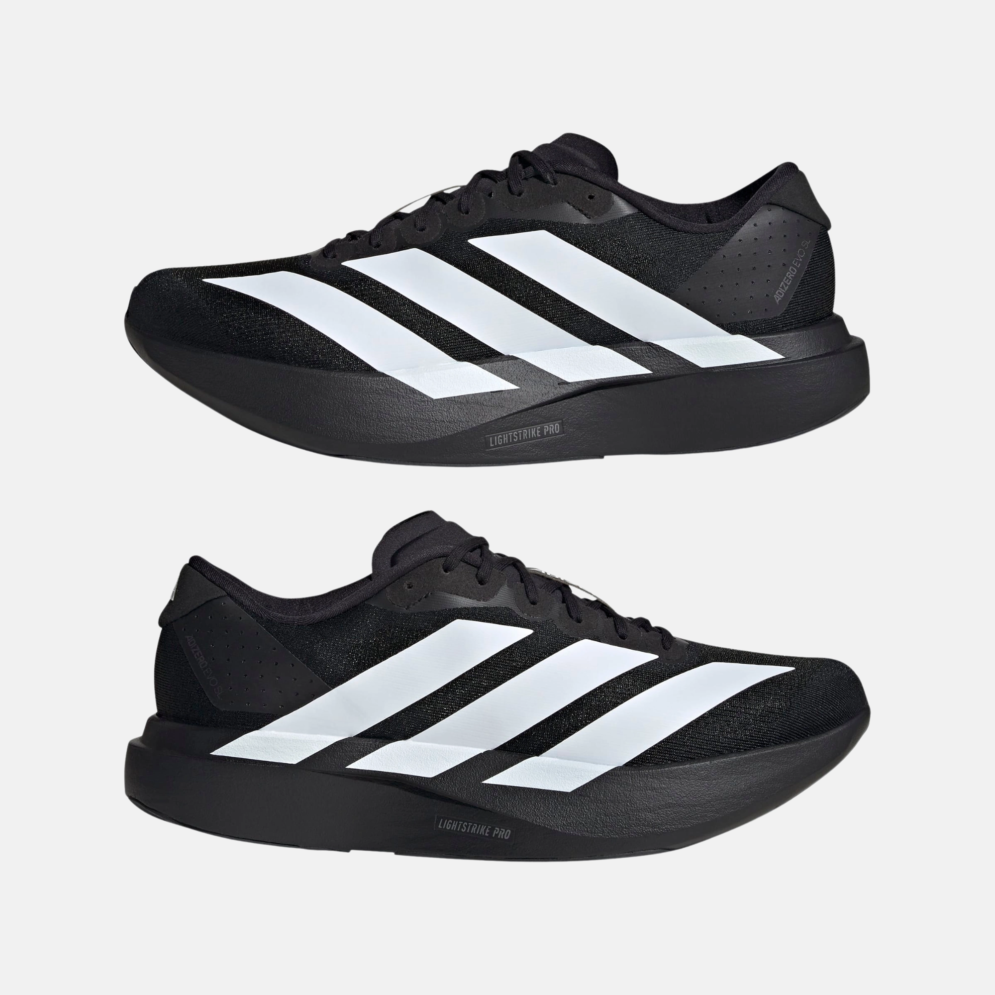 Adidas Adizero EVO SL Black White Adidas Shoes Size Chart