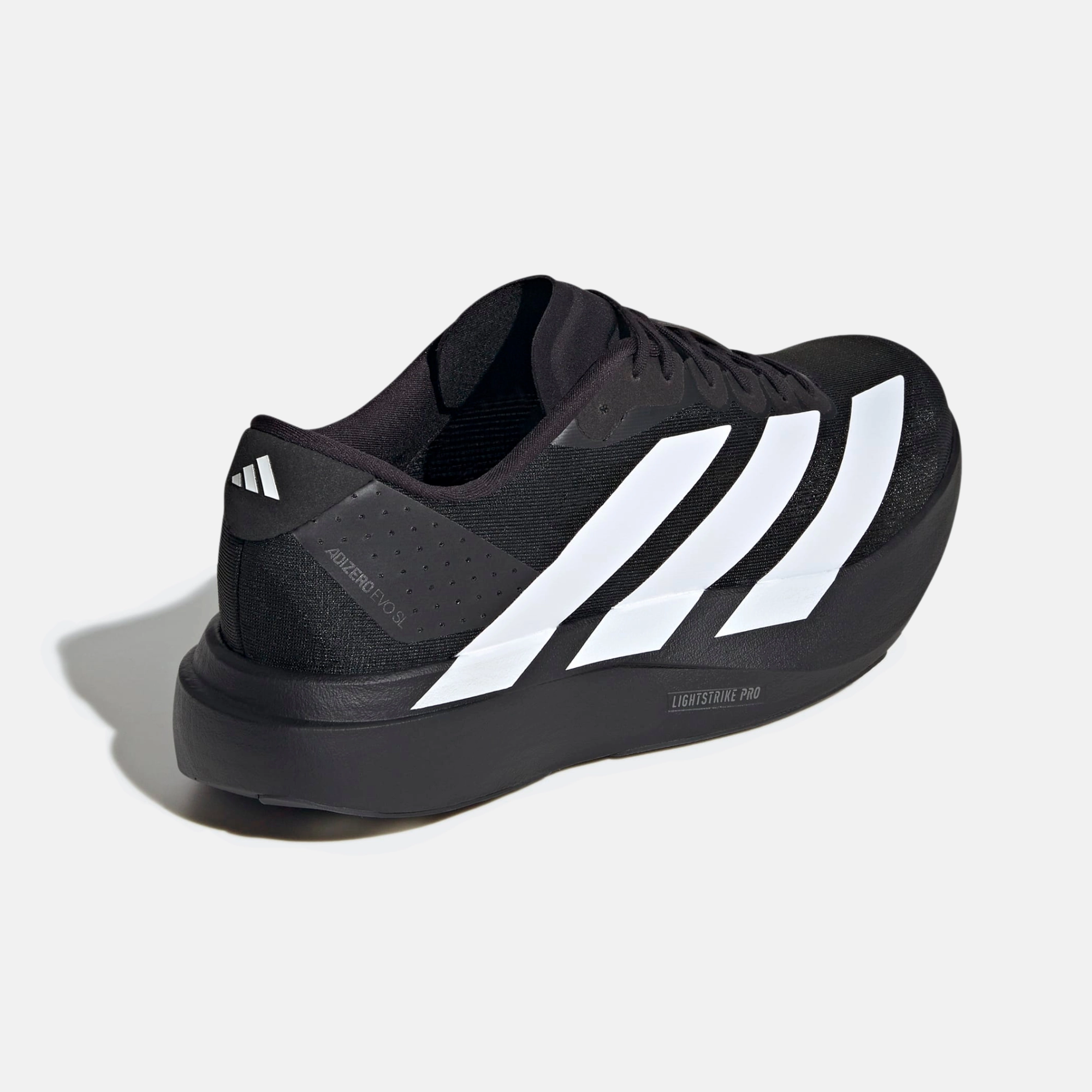 Adidas Adizero EVO SL Black White Adidas Shoes With Ultra Boost