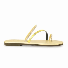 Golden Casual Chappal CL1968 Flat Shoes For Casual Wear