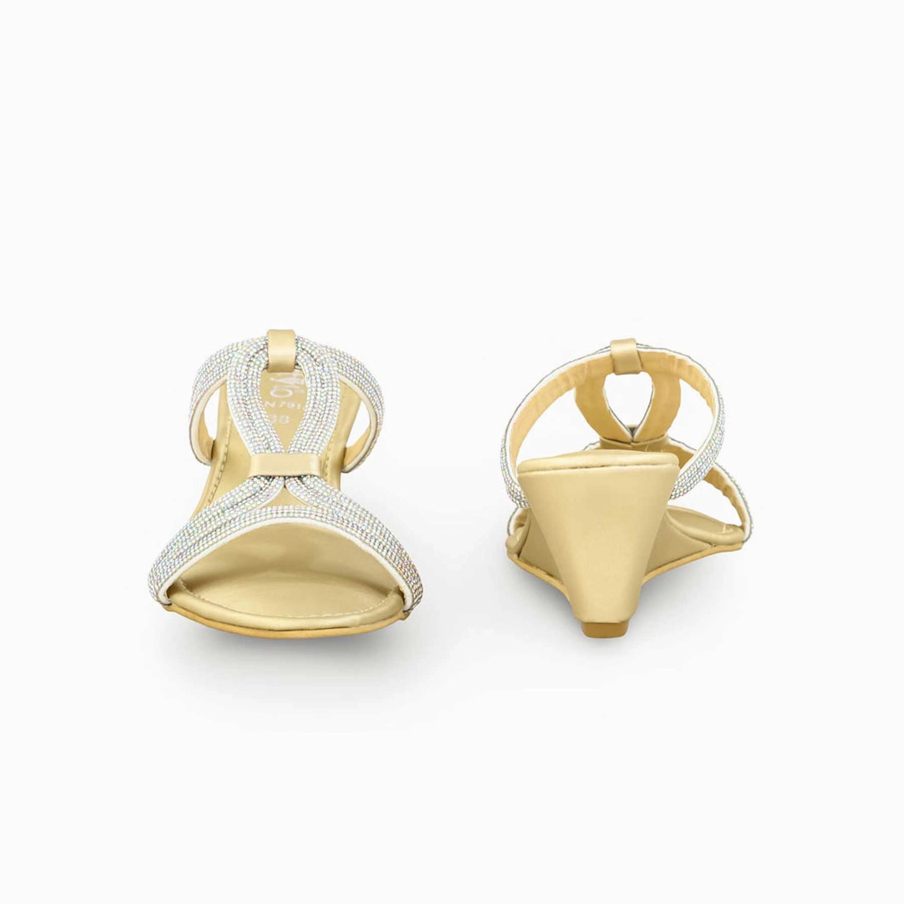 Golden Fancy Slipper FN7914 Valentine's Day Slippers