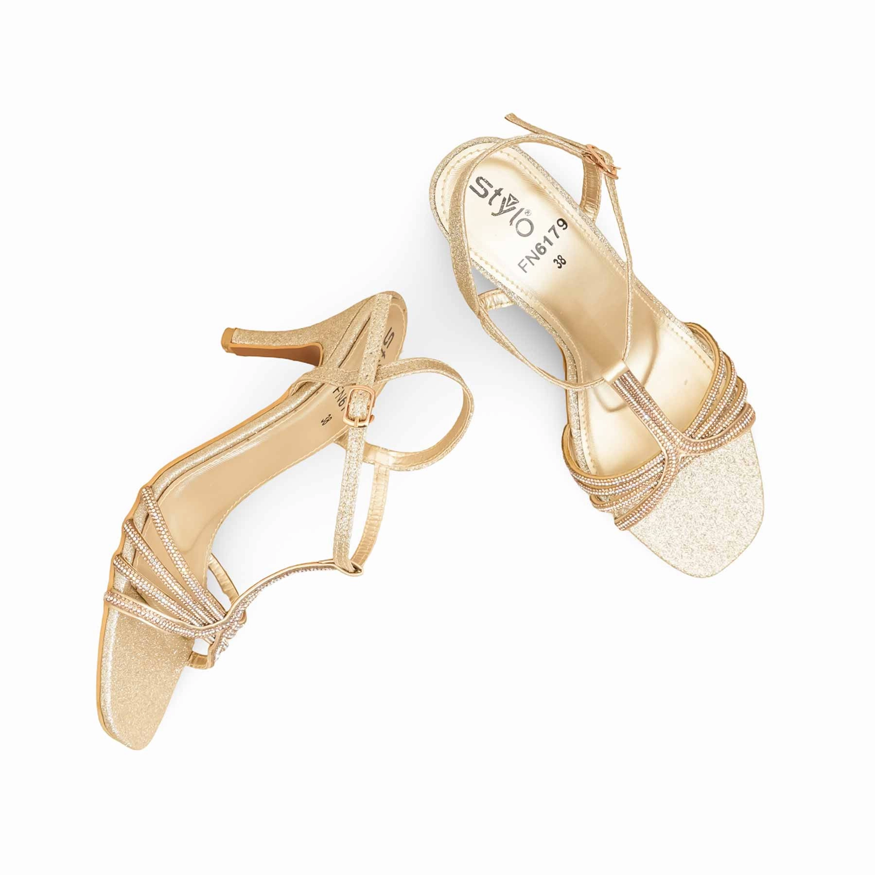 Golden Fancy Women Sandal FN6179 Pehr Sandals