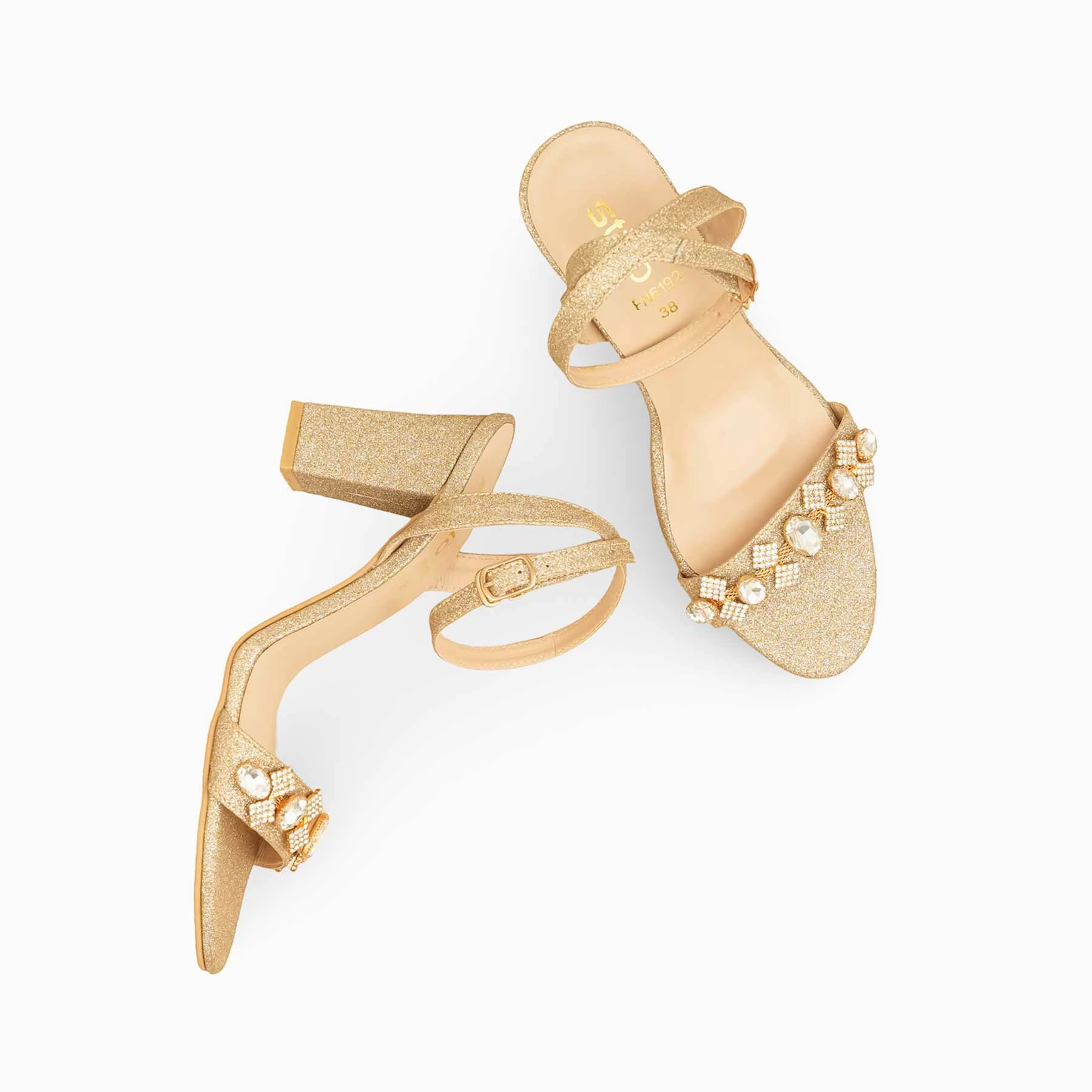 Golden Fancy Women Sandal FN6192 Platform Sandals Summer