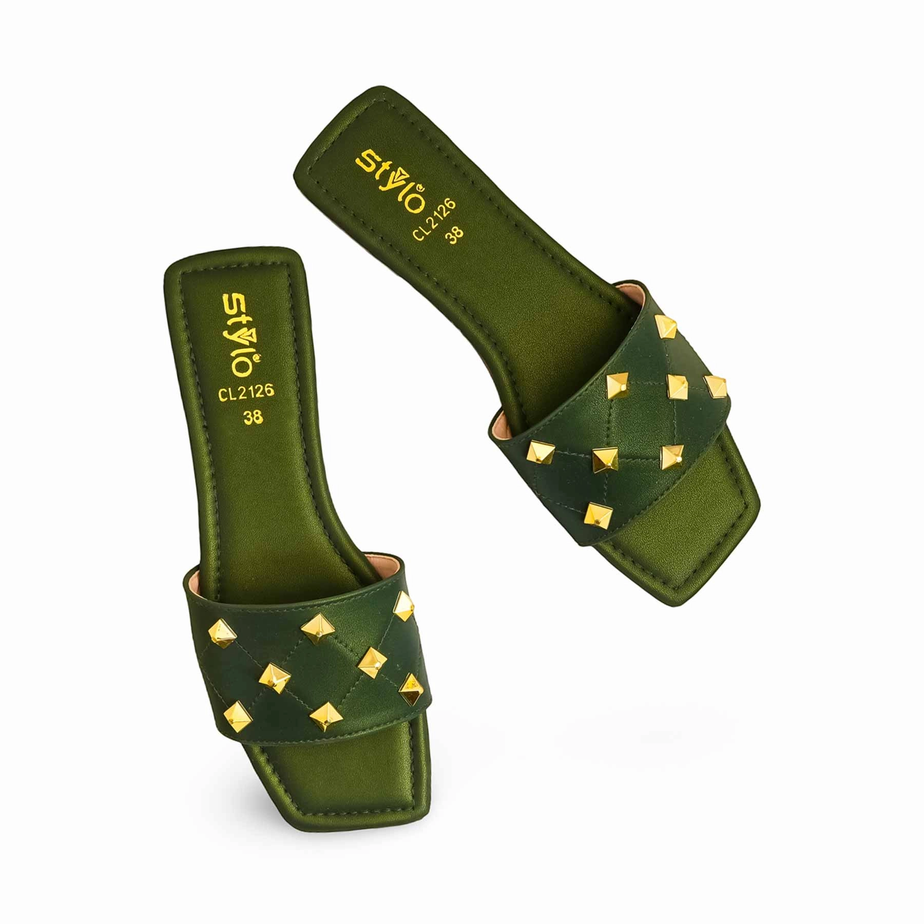 Green Casual Slipper CL2126 Ginger Slippers