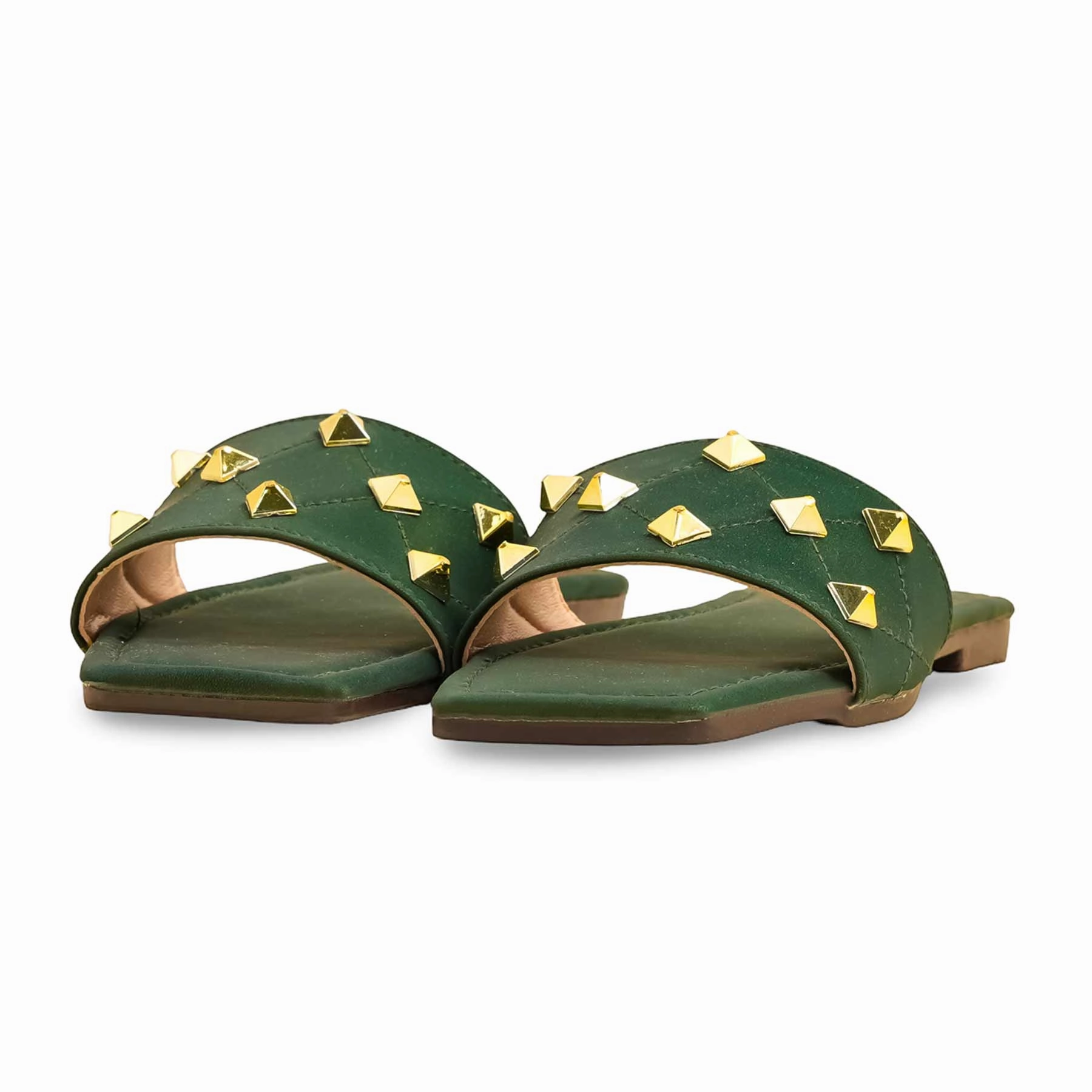 Green Casual Slipper CL2126 Casual Shoes Style Guide