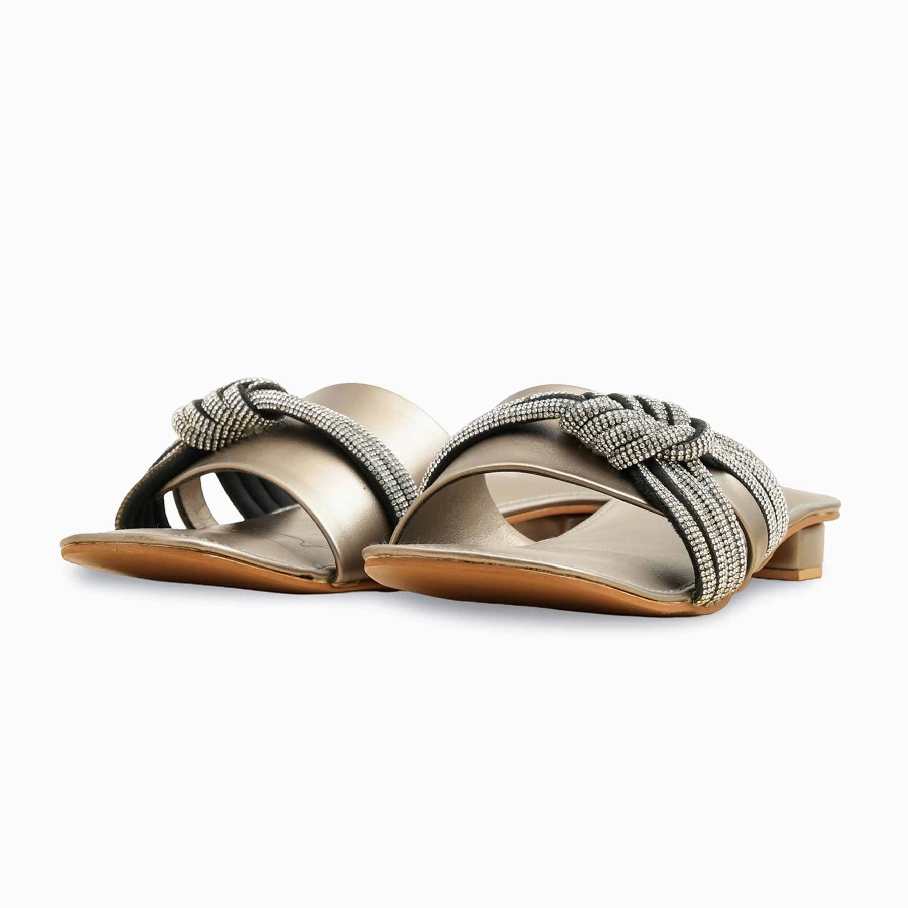 Grey Fancy Slipper FN8011 Ballet Slippers Canvas