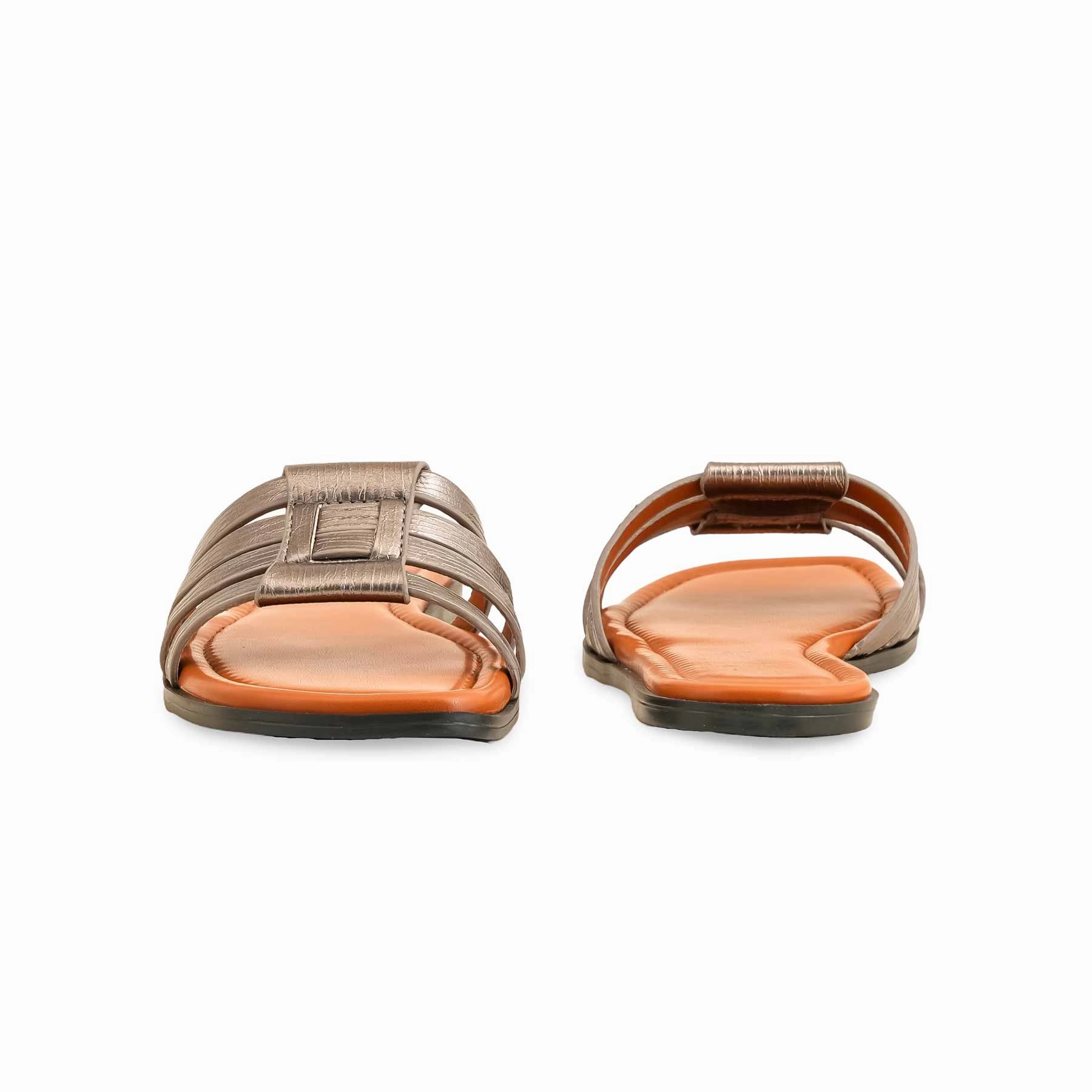 Grey Formal Women Slipper FR8332 Unicorn Flats Shoes