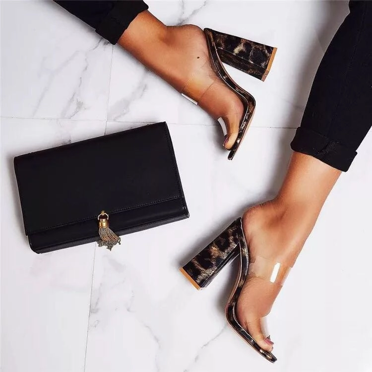 Fun Animal Slippers Slippers High heels Shoes Gladiator Slides Sandals Women