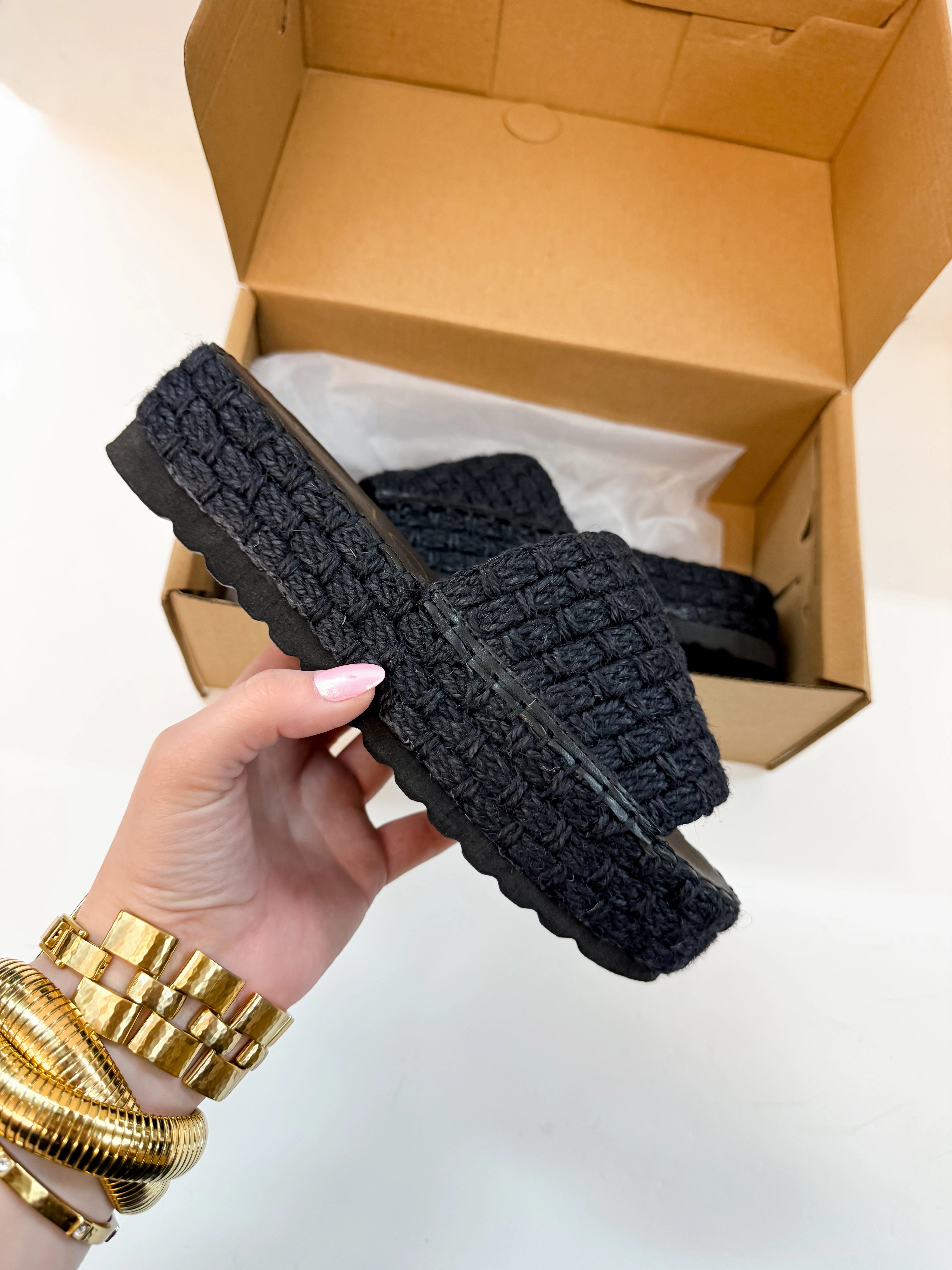 Feet With Flip Flops Matisse | Del Mar Platform Sandal in Ebony Black