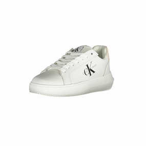 Giannis Sneakers Calvin Klein White Polyester Women Sneaker