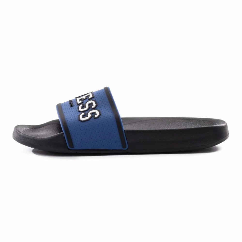 GUESS Elliot Slide Men - BLKBLU High Heel Bedroom Slippers
