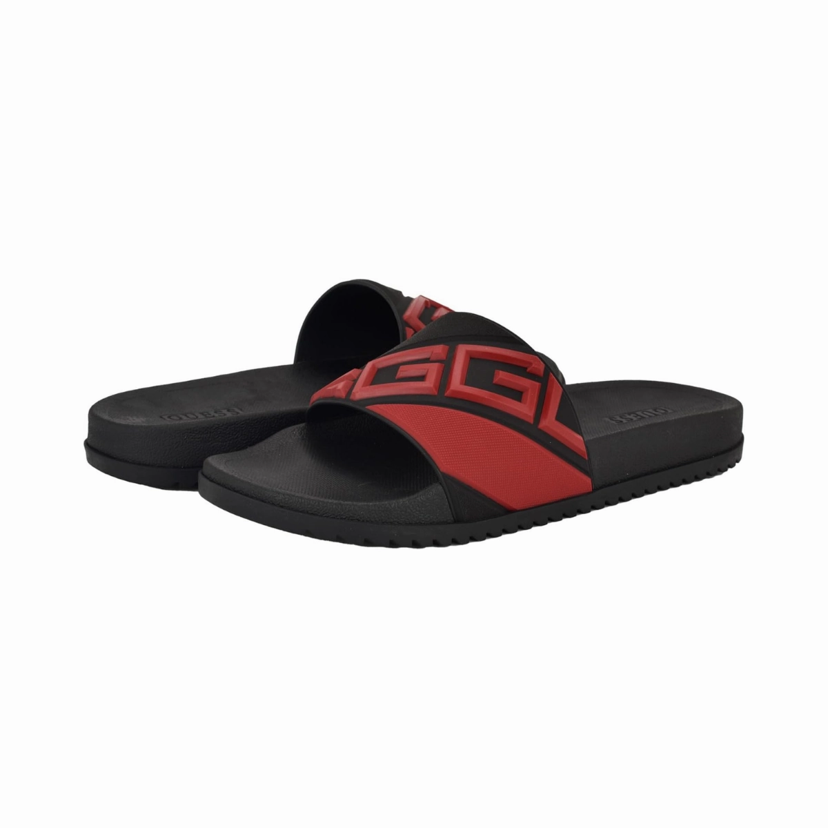 Ergofoot Slippers GUESS Odent Men's Slides - BLKRED