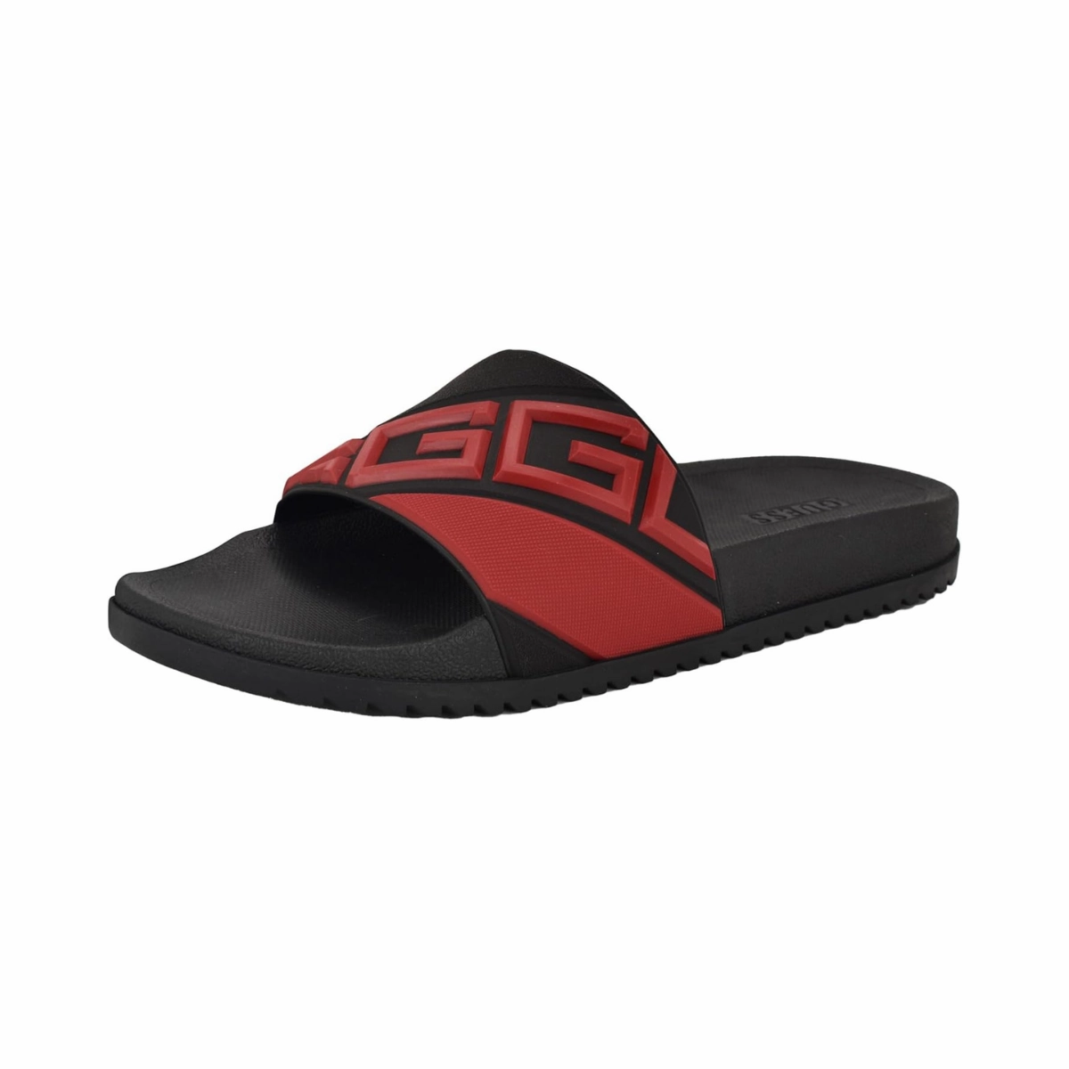 Buc Ee's Slippers GUESS Odent Men's Slides - BLKRED