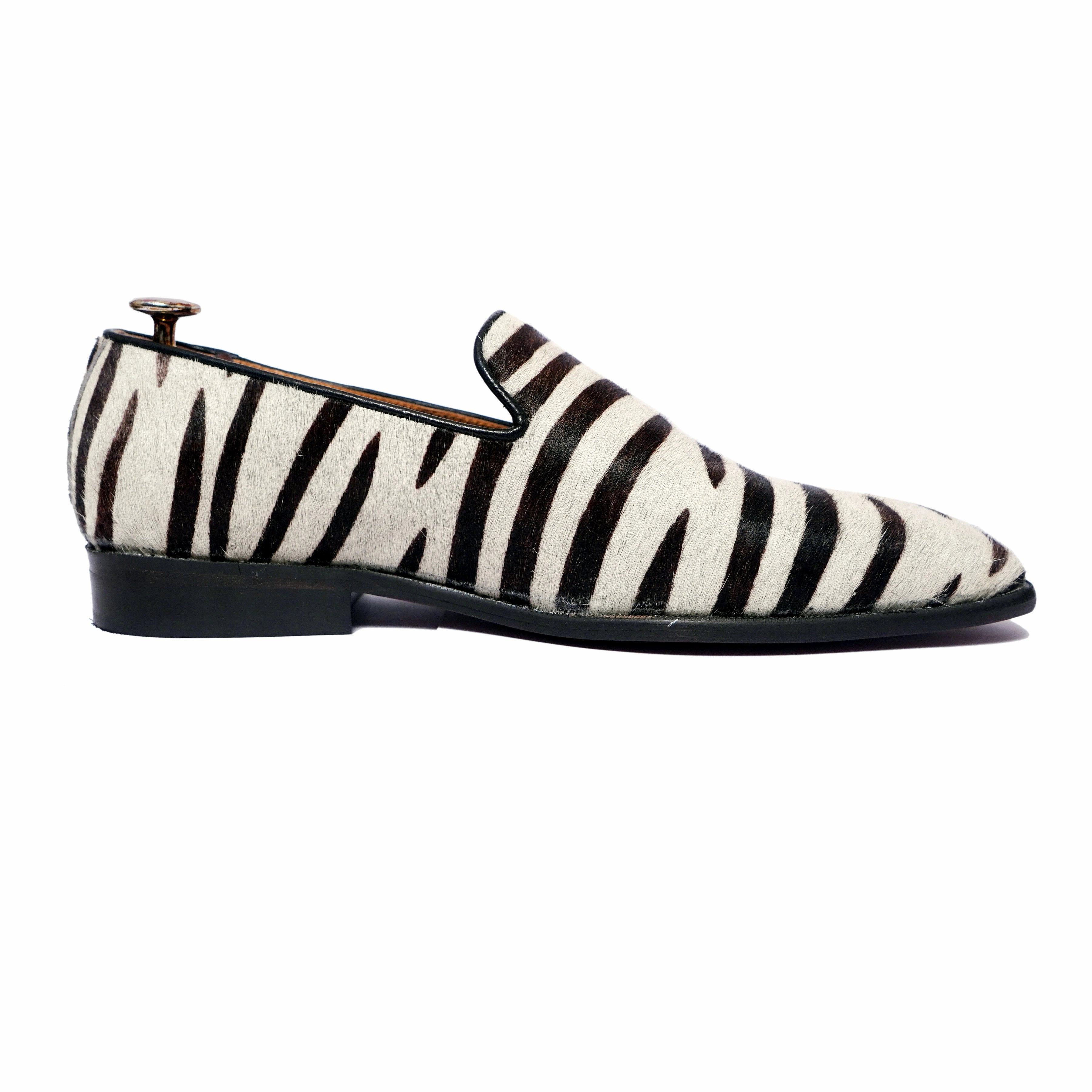 Hairon Leather Loafers Socks With Loafers