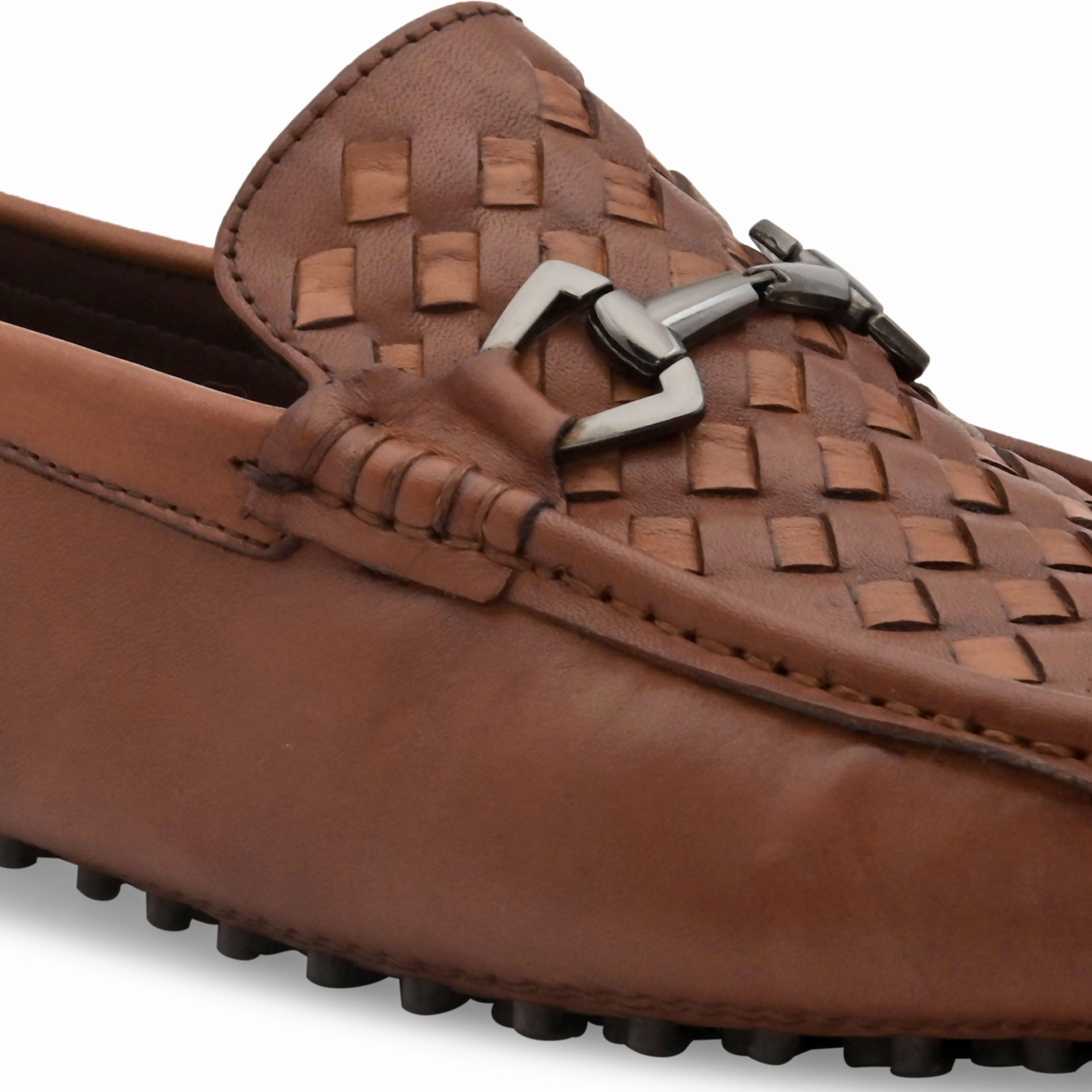 Hammel Tan Loafers Drivers Loafers