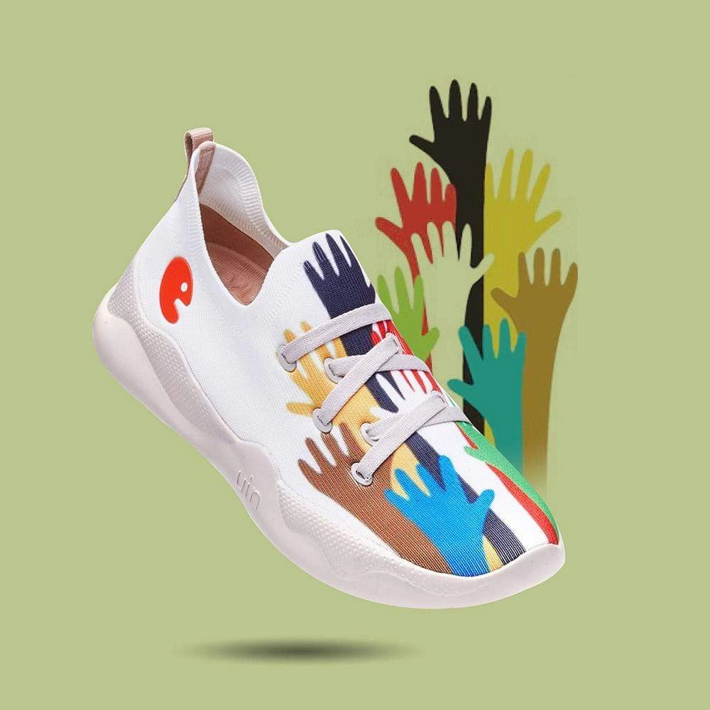 Transparent Sneakers Hands Up Mijas I Women