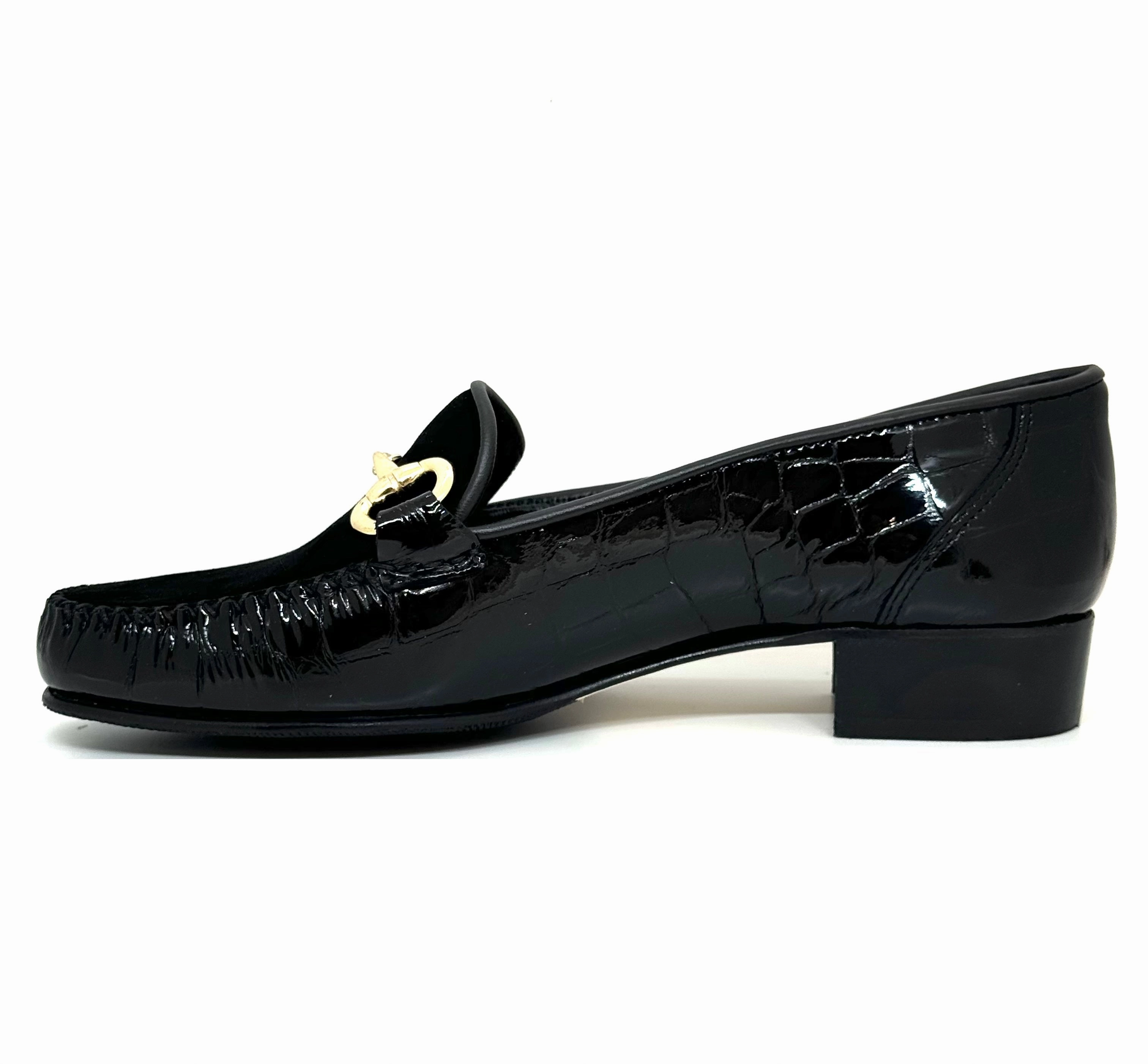 Orinoco Loafers HB Shoes Ladies Classic Snaffle Trim Loafer