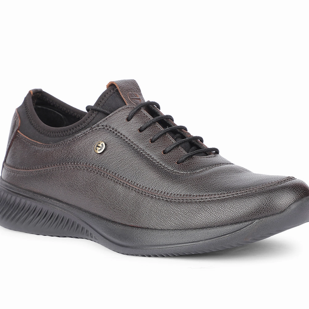 Dress Shoes Vs Casual Shoes Healers Casual Brown Lacing Shoes For Men A576-07 By Liberty