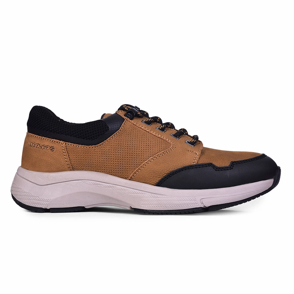 Ozweego Casual Shoes Healers Casual Camel Lacing Shoes For Men A576-05 By Liberty