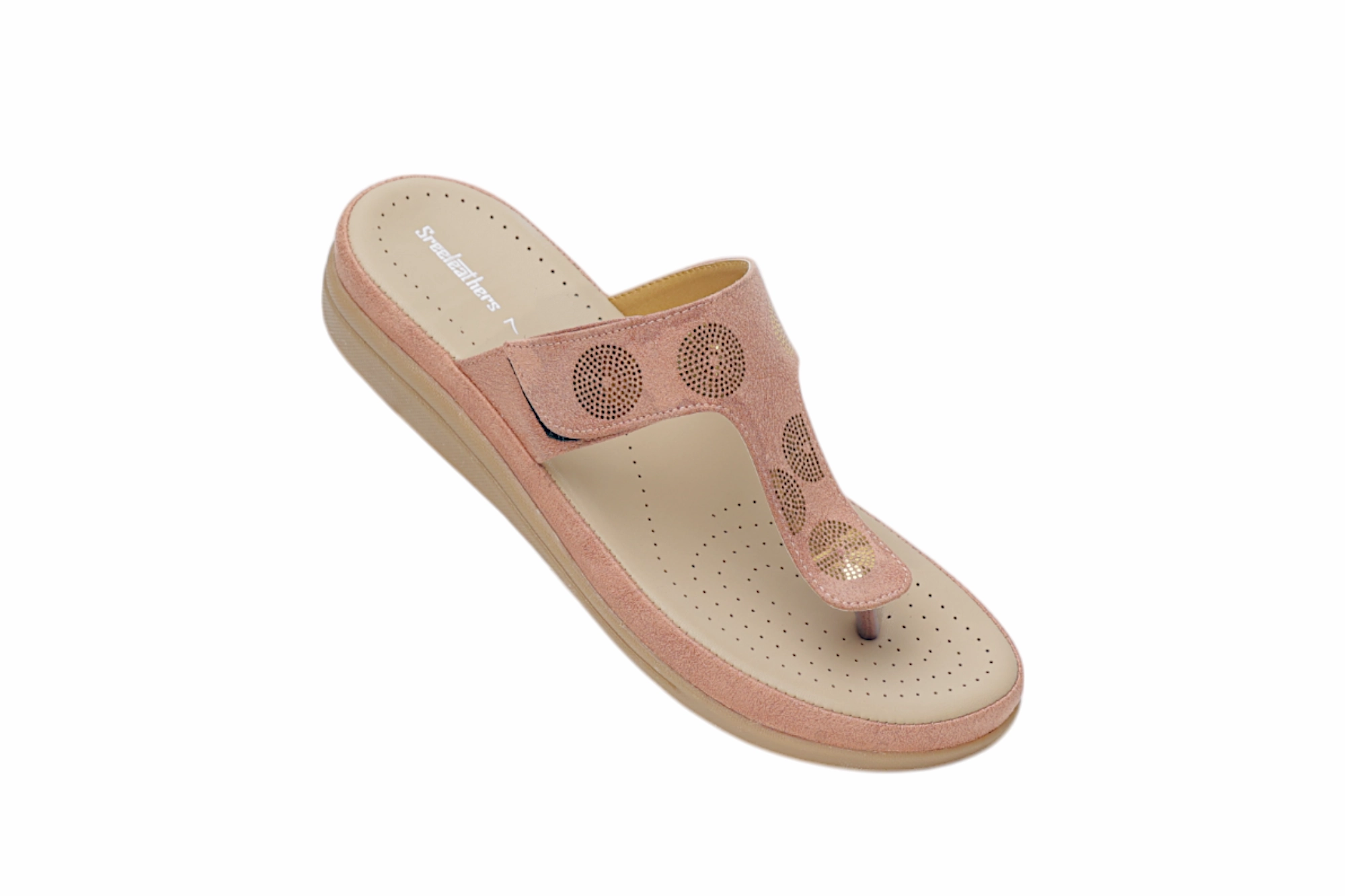 Comfort Ladies Chappal 410113 Flat Pointed Slingback Shoes