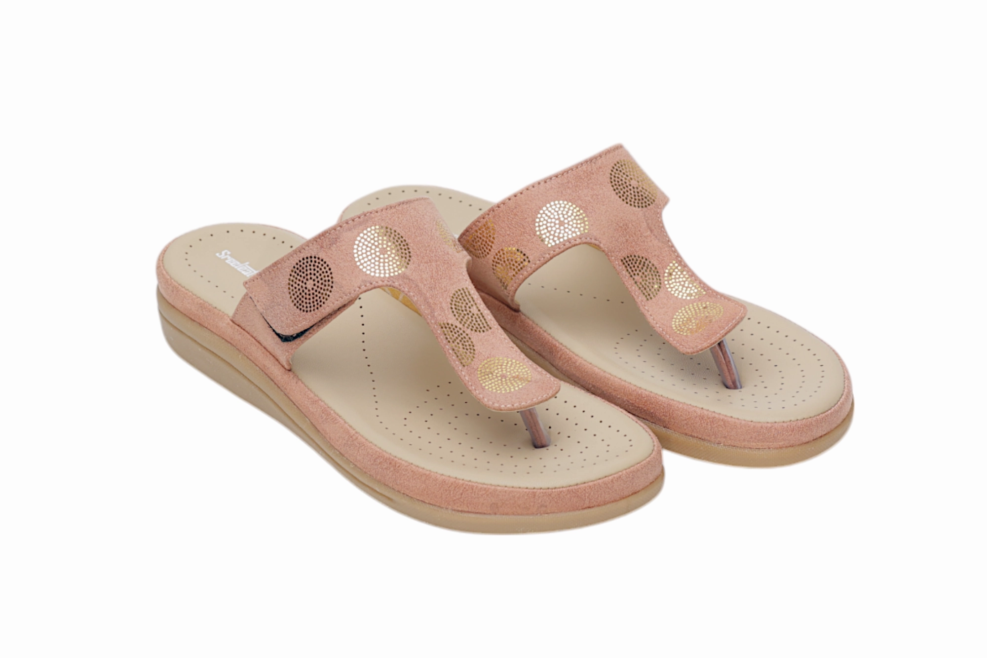 2000s Flat Shoes Comfort Ladies Chappal 410113