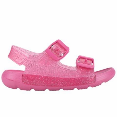 Igor Girl's Maui MC Glitter Sandals, Fucsia Glitter Sandals Church Moreno Valley