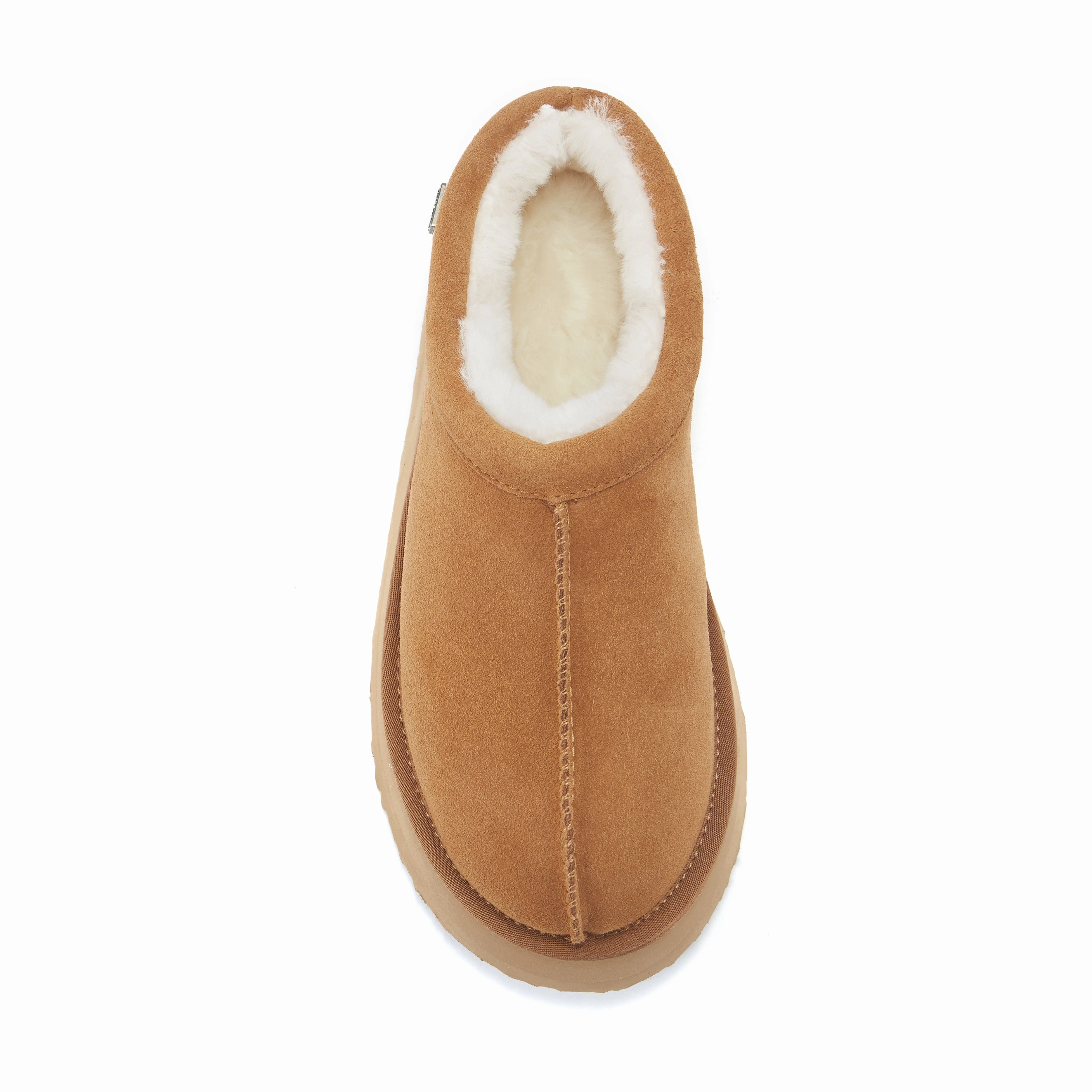 OUTBACK PLATFOAM CHESTNUT Slip Moccasins