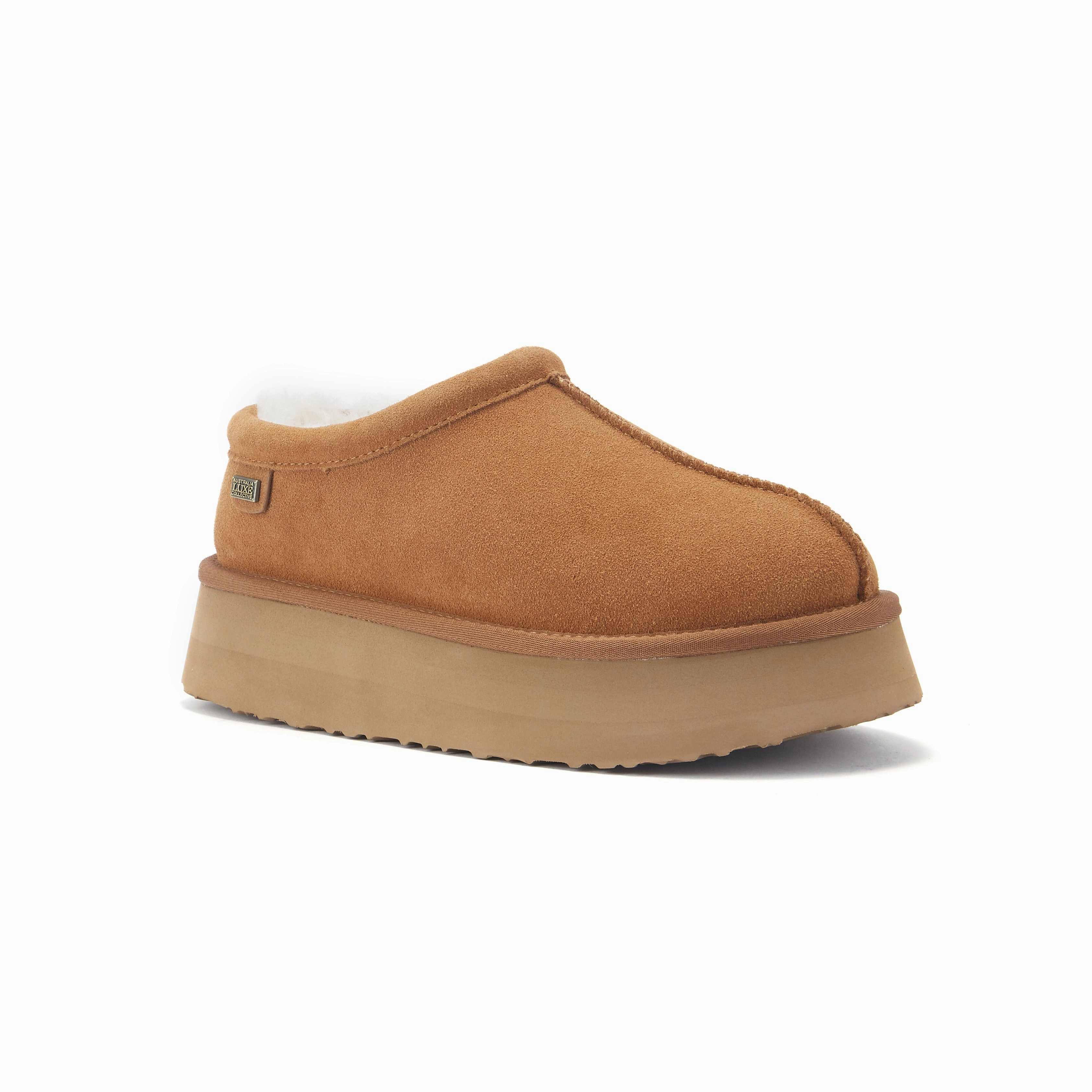 Slippers With Jeans OUTBACK PLATFOAM CHESTNUT