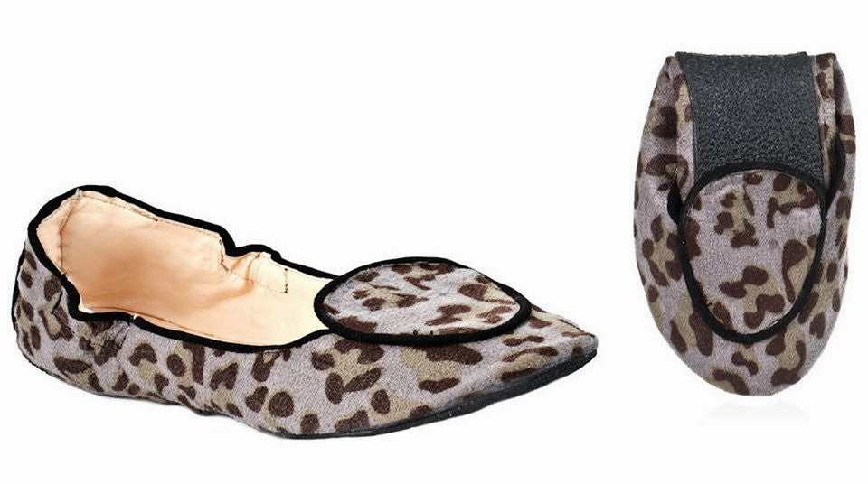 Footzyrolls The Safari Loafer Grey Leopard Canal Loafers