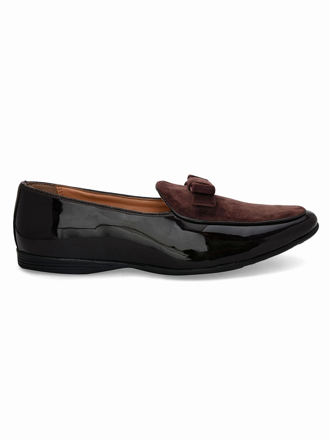 Ralph Lauren Suede Loafers Icon Brown Formal Patent Loafers
