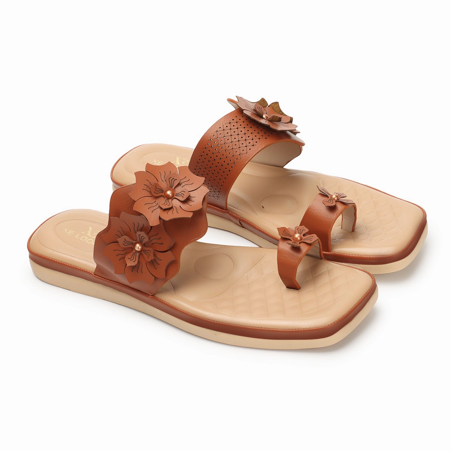 Modern & Comfortable Flower Design Doctor Slippers Talisman Slippers