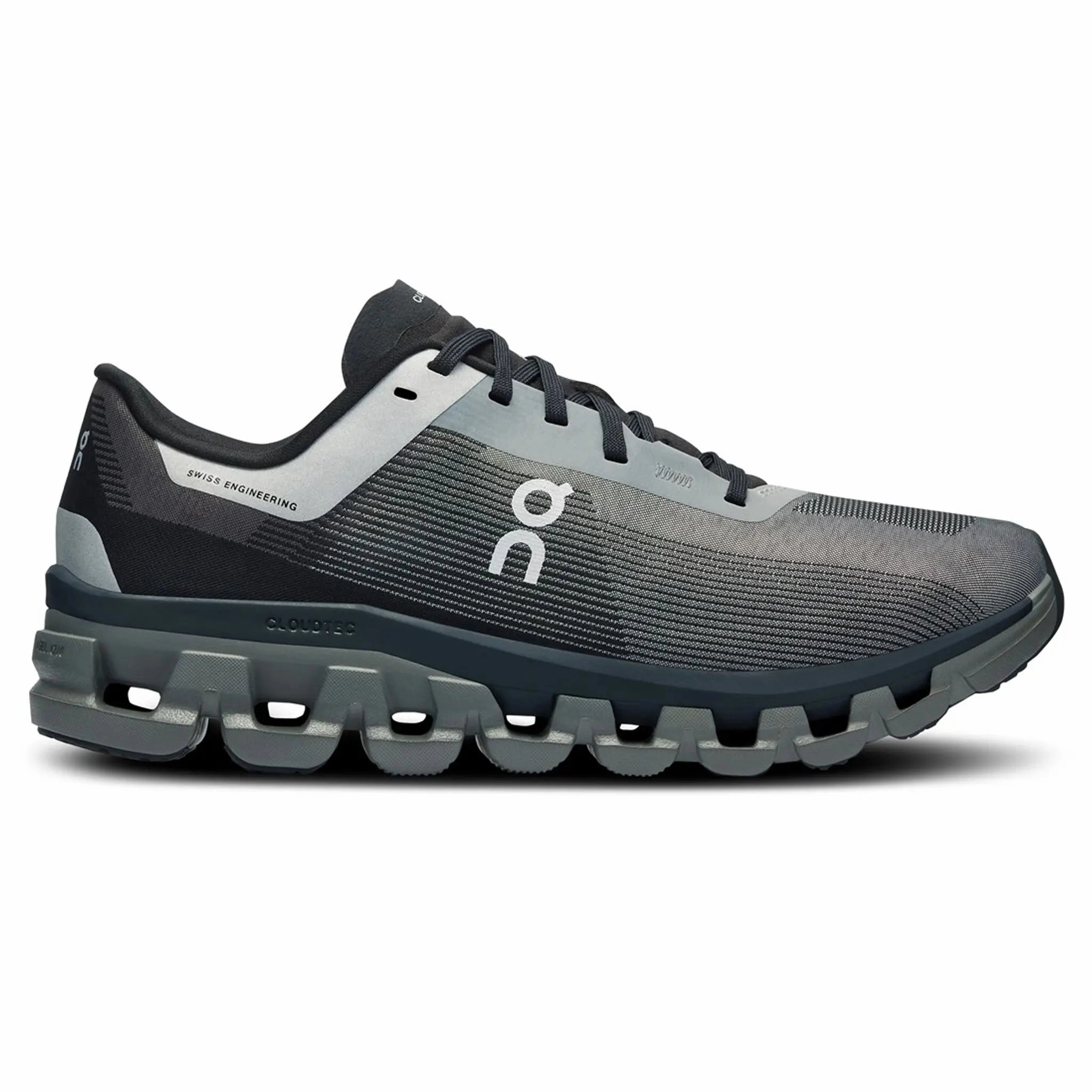 On Running Cloud 4 Pearl Black Shoes (W) Running Shoes With Good Stability