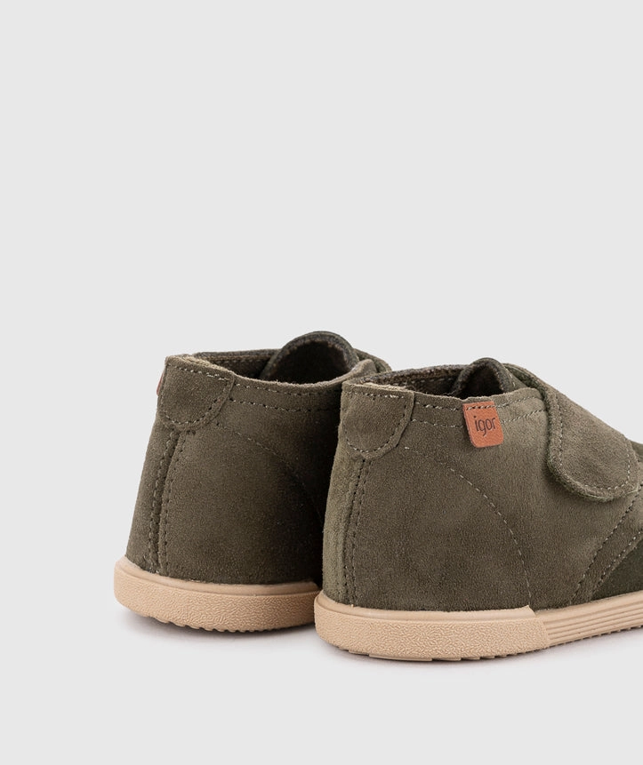 Igor Boy's and Girl's Barefoot Tui Chukka Boots - Musgo Casual And Formal Shoes Combo