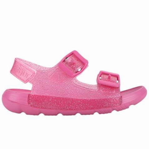 Best Outdoor Sandals Igor Girl's Maui MC Glitter Sandals, Fucsia Glitter