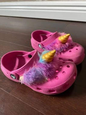 Running Shoes Promo Code Crocs Pink unicorn crocs 13 (Lil' Kid)