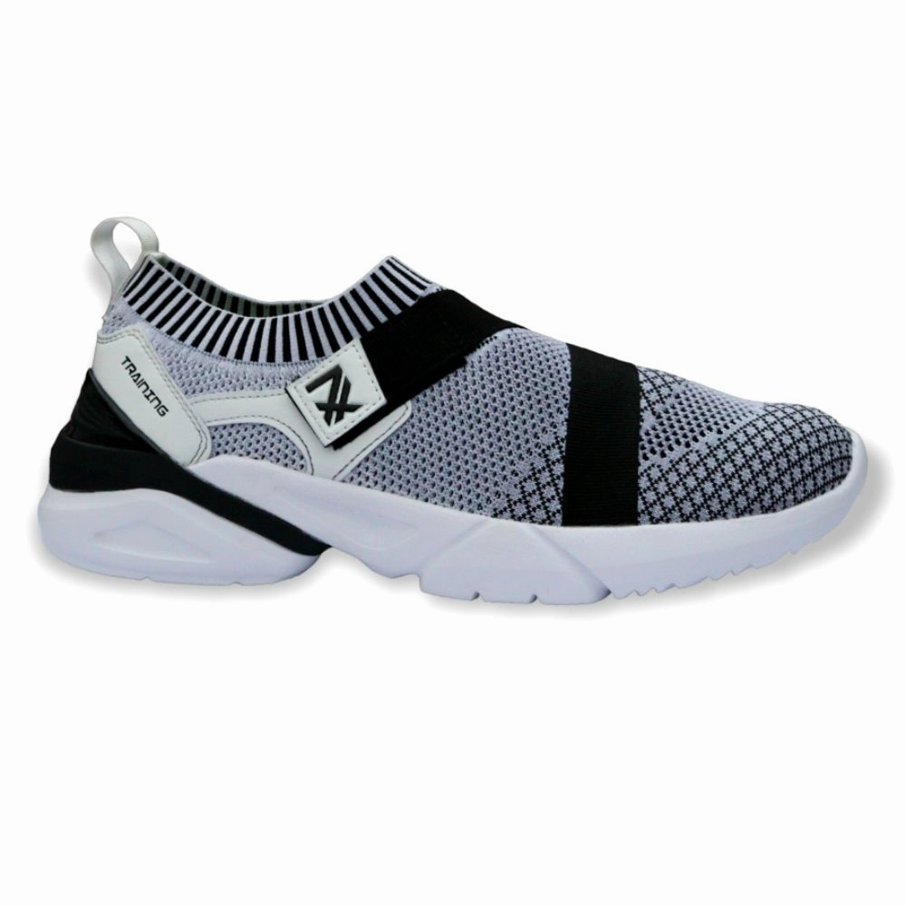 Leap7x Non Lacing White Casual Slip-on Shoes For Men BRISK-03E By Liberty Originals Swift Run Casual