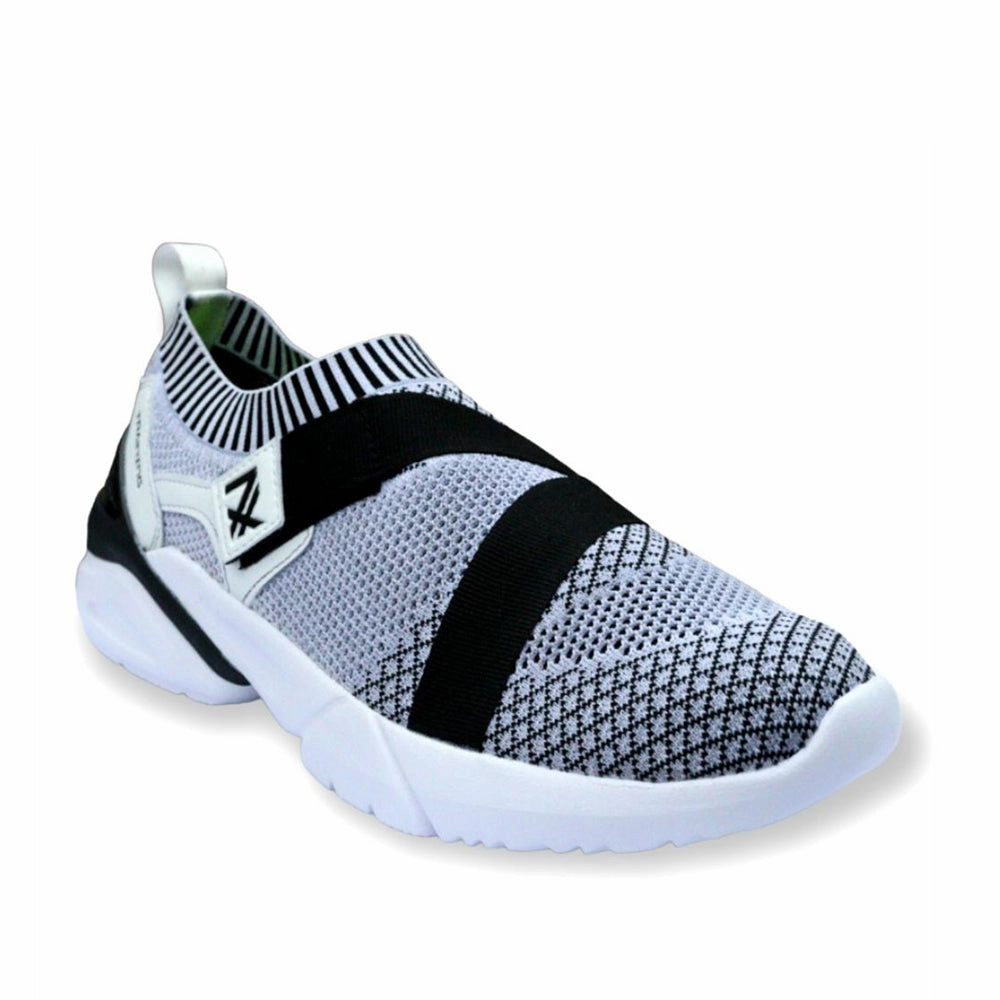 Best Trending Casual Shoes Leap7x Non Lacing White Casual Slip-on Shoes For Men BRISK-03E By Liberty