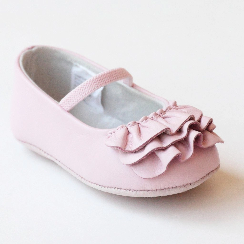 Ballet Shoe Flats Infant Ballet Flats In Silver, Pink or White