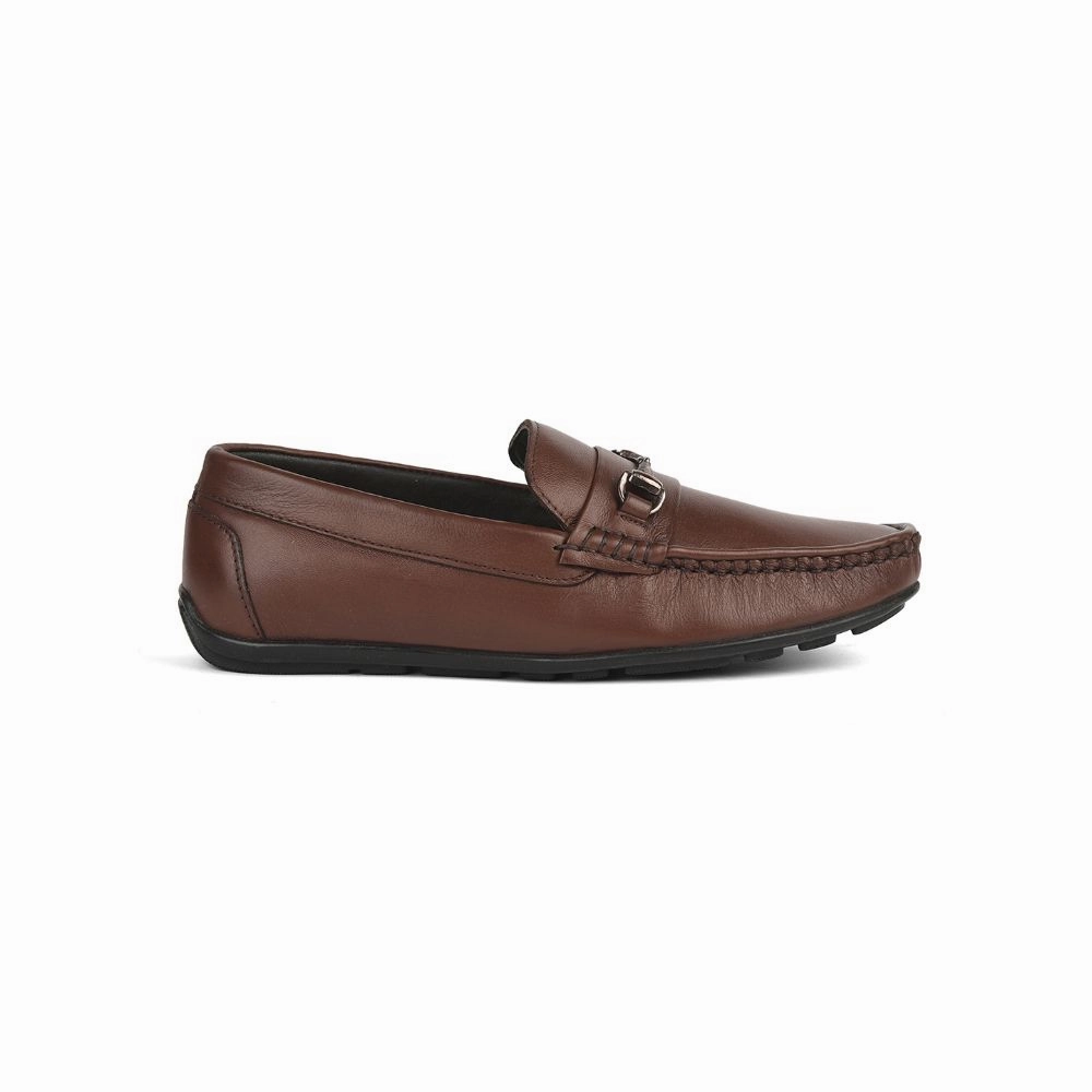 Loafers Heeled Healers Casual Cherry Non lacing Loafers For Men JPL-253 By Liberty