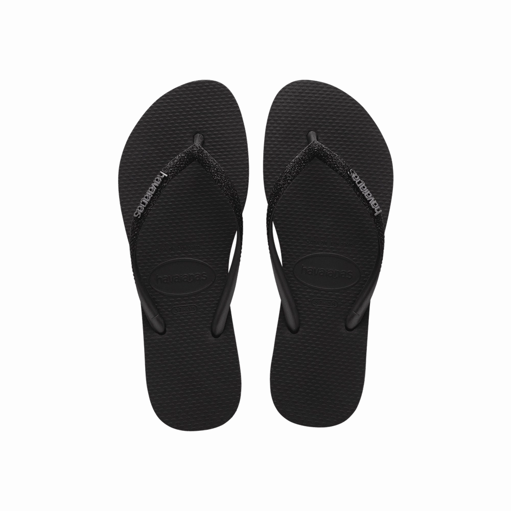 Slim Sparkle Flip Flops Wedges Flip Flops