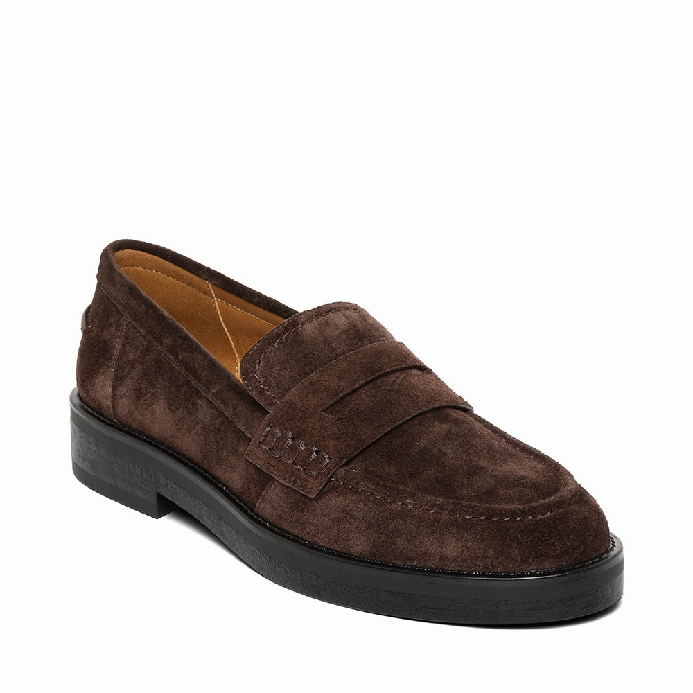 Travel Flat Shoes Jeann Flat Shoe BROWN SUEDE