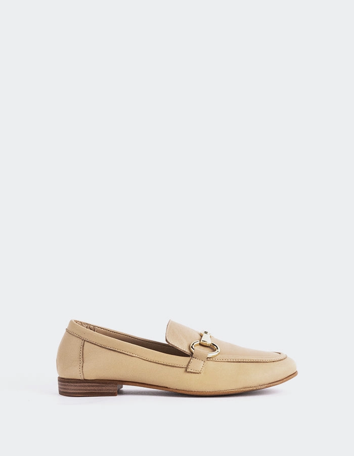 Jodie Camel Leather Del Toro Loafers