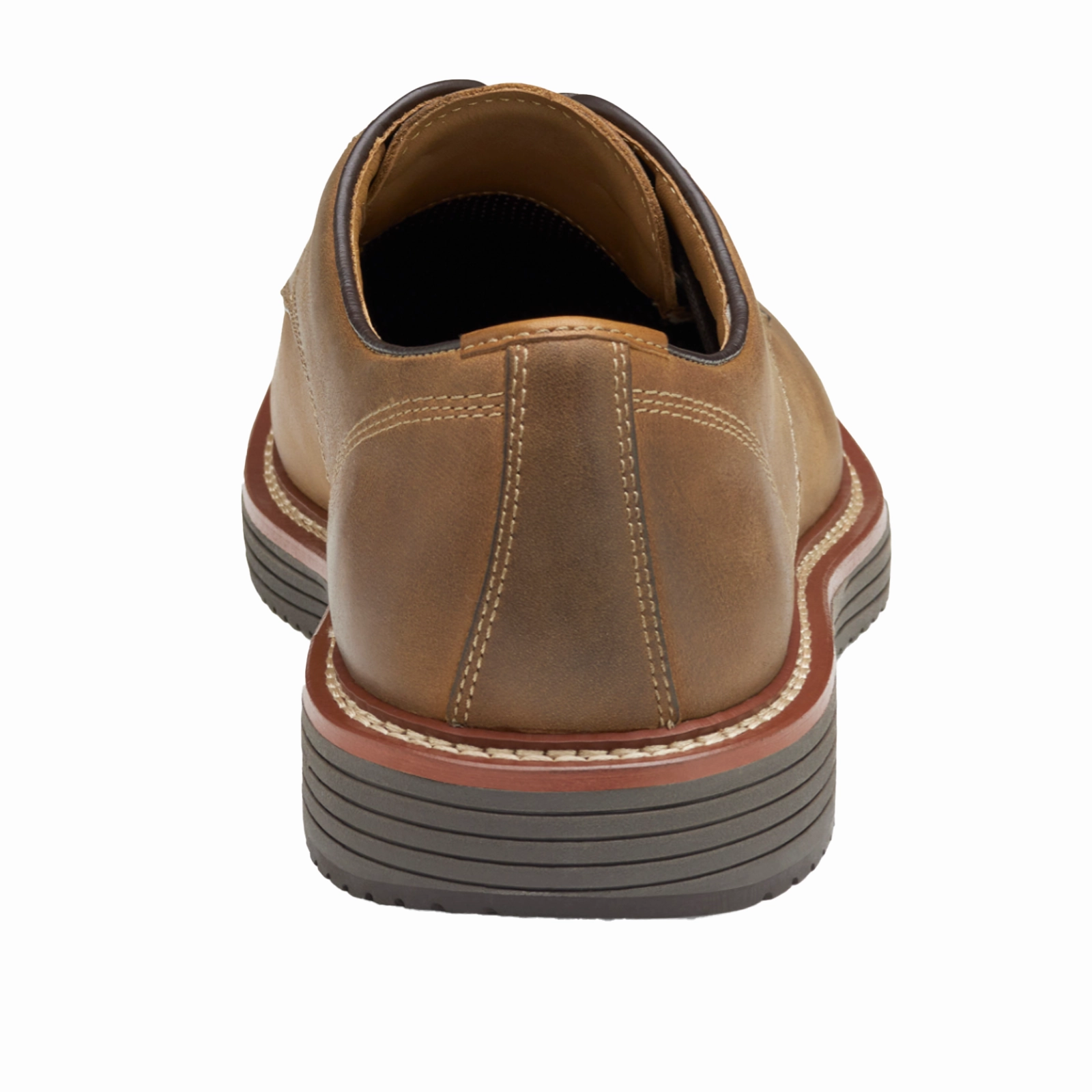 Big Kids' Originals Handball Spezial Casual Shoes Johnston & Murphy Upton Plain Toe Oxford (Men) - Tan Oiled Full Grain