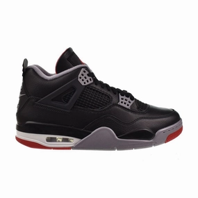 Jordan 4 Retro "Bred Reimagined" Men's Shoes Black/Fire Red fv5029-006 Chuck Taylor High Top Casual Shoes