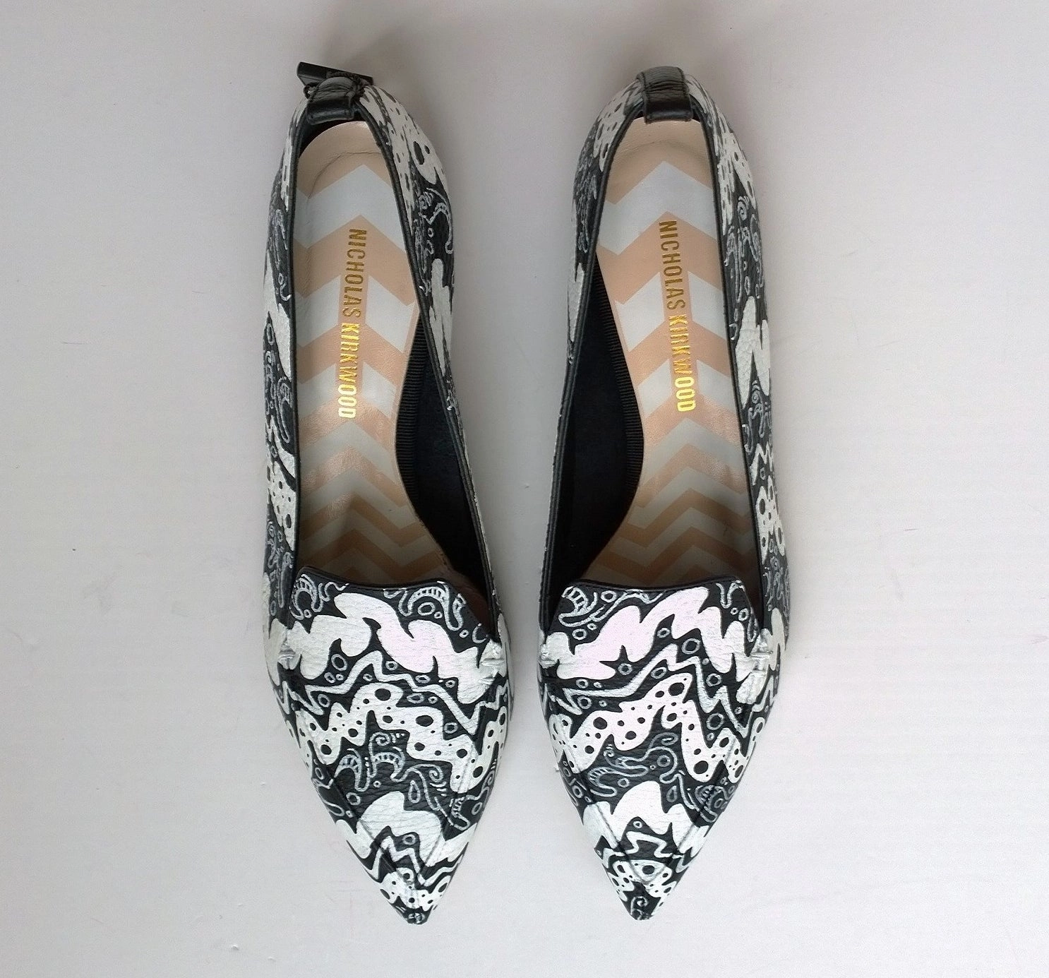 Nicholas Kirkwood Beya Handpainted Loafers Flats Gh Bass & Co Loafers