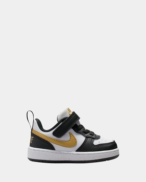 Rockstud Slip In Sandals Court Borough Low Recraft Infant Black/Metallic Gold