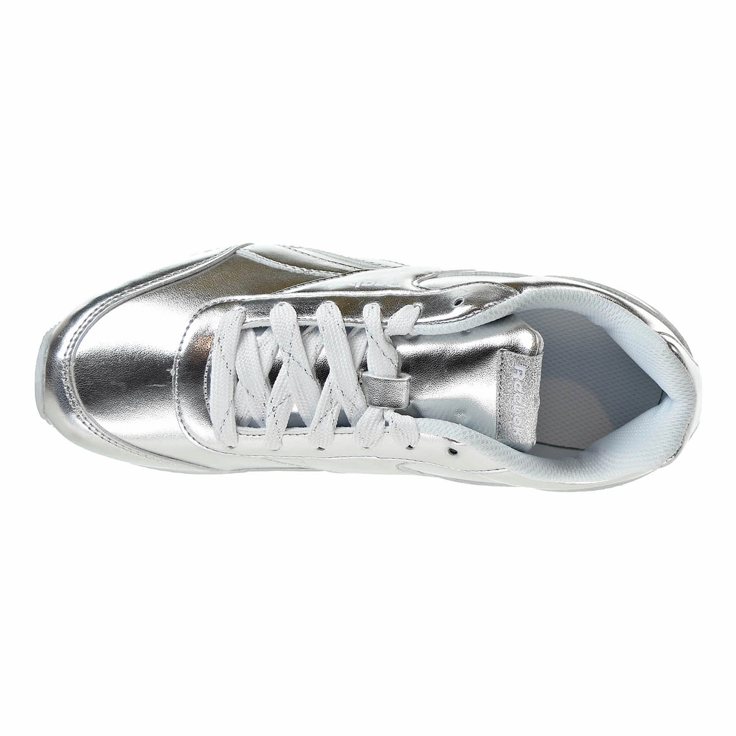 Reebok Royal Classic Jogger 2.0 Kids' Sneakars Silver Metallic/White Casual Dr Martens Shoes