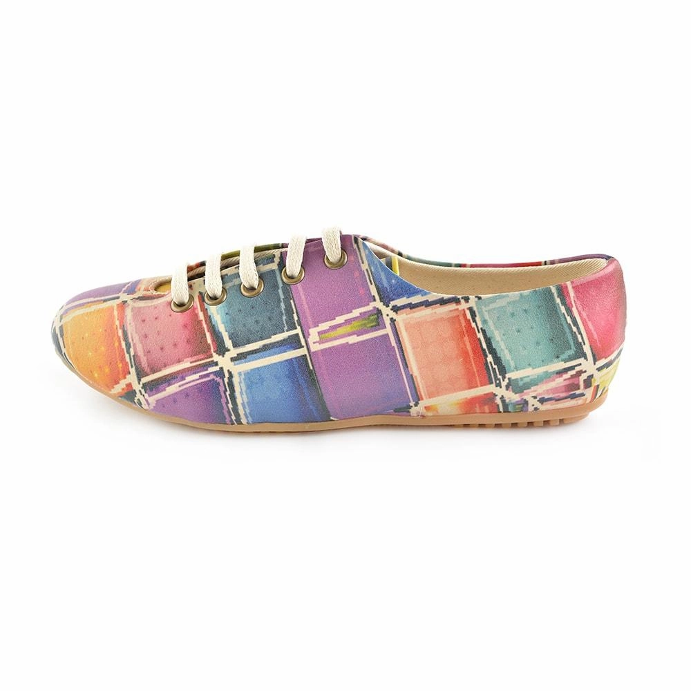 Art Shoes Colored Stones Ballerinas Shoes SLV019