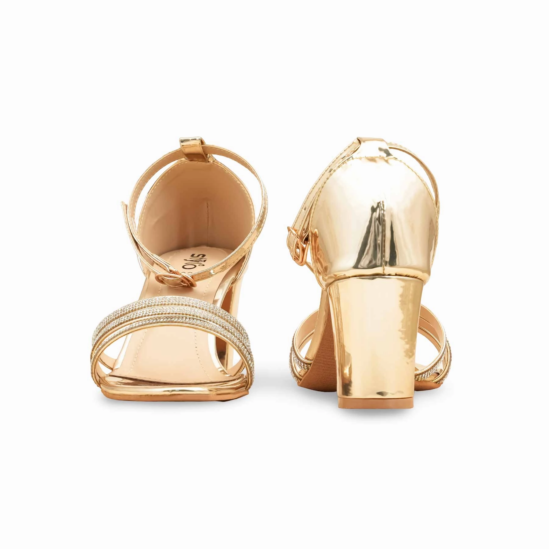 Golden Fancy Sandal For Women FN6209 Sandals Walking