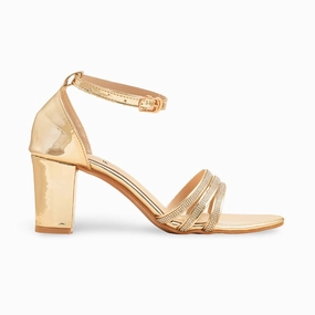 Sandals Negril Beach Resort And Spa Negril Jamaica Golden Fancy Sandal For Women FN6209