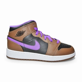 Asics Shoe Gel 1130 Juniors Nike Air Jordan 1 Mid (GS) - DQ8423 215 - 'Purple Mocha'